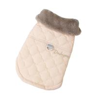 Chaqueta de Piel para Perros Impermeable Cálida para Invierno, Cuello de Piel para Cachorros Pequeños, Abrigo de Yorkie Chihuahua Pug - details 10