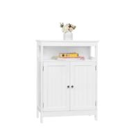 2 Puertas Armario de 4 Niveles para Zapatos Mueble Auxiliar con Cajón y Estantes Ajustables para Entrada de Salón 78 x 37 x 86 cm Blanco - details 10