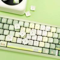 127 Keys Spring Outing Themed Dye Sub Keyboard MOA Profile PBT Keycaps for Cherry Gateron MX Switches Gaming Keyboards - details 4