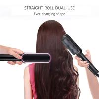 Plancha de pelo eléctrica de calentamiento rápido profesional, plancha de pelo profesional de iones negativos, plancha de pelo - details 7