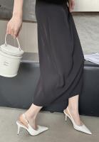 Nuevo tacón fino puntiagudo temperamento de tacón alto moda francesa fina sexy hermosa bolsa sandalias de cabeza zapatos de mujer - details 24