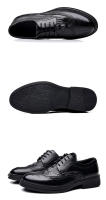 Zapatos de Cuero de Alta Gama para Hombres Zapatos Formales para Jóvenes Transpirables y de Moda - details 14