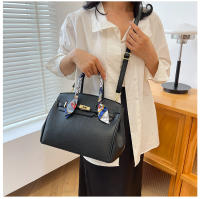 Kelly bolso de seda texturizada bufanda lichi patrón bolso de moda hombro de moda bolso de las mujeres - details 24