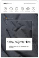 Chaleco de algodón para hombre, chaqueta informal multifuncional de talla grande, top cálido sin mangas con cuello levantado, moda de otoño e invierno - details 2