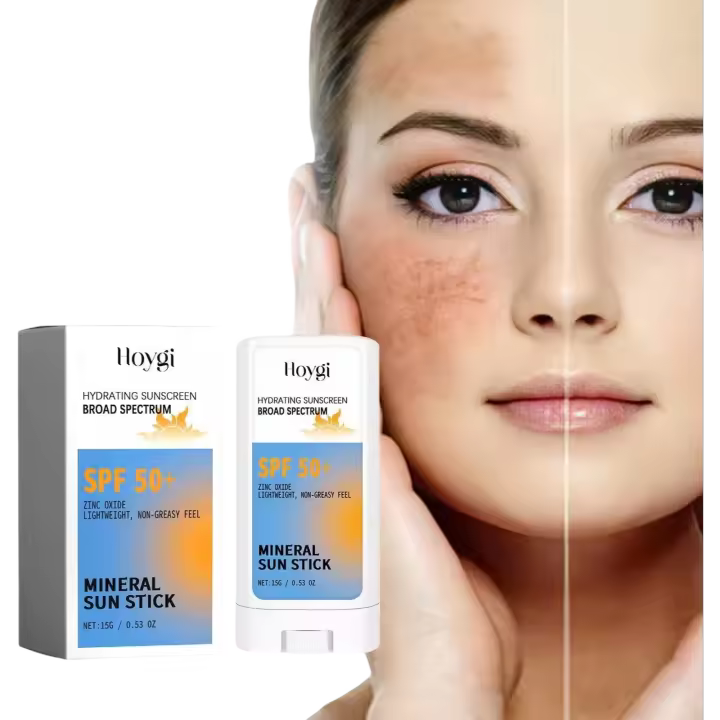 Barra protectora hidratante SPF50, defensa contra la exposición solar del verano, protección UV refrescante, antisudor, alivia la sequedad de la piel - 1