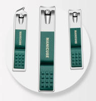 Ouriner Juego de manicura de 9 piezas con estuche de cuero, kits de herramientas profesionales para el cuidado de los pies y la cara, cortaúñas de acero inoxidable, regalo - details 7
