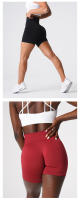 Seamless Professional Sports Shorts Spandex Shorts for Women's Fitness, Elastic, Breathable, Hip Lifting, Casual Sports, Running - details 11
