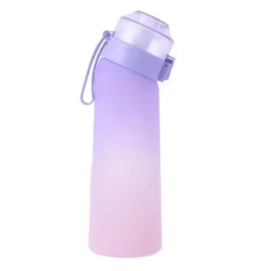 Botella de Agua con Sabor 650ml Ideal para Deportes al Aire Libre Pods de Fragancia de Frutas - 1