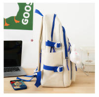 Mochila Escolar Simple y Ligera de Gran Capacidad para Niñas Estilo Coreano Lindo en Rosa para Primaria Bolsa de Viaje para Niños - details 20