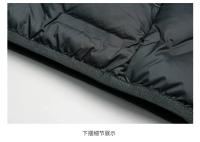Chaqueta de plumón de terciopelo ligero para hombre, Material de grafeno, cálido e informal, Invierno - details 14