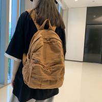 Mochila Mujer Lona, Estilo Retro, Gran Capacidad, Estudiante, Moda Coreana - details 14