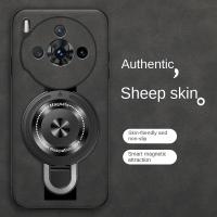 Para Nubia Z60s Pro funda de lujo armadura Magsafe mate anillo soporte contraportada para Nubia Z70 Ultra Z60 Ultra Z60s Pro carcasa a prueba de golpes - details 13