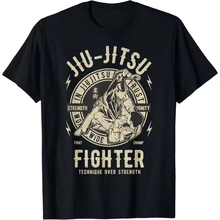 Camiseta JIU JITSU BJJ, camiseta brasileña de Jiu Jitsu, camiseta para hombre - 1