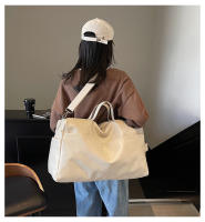 Bolsa de lavado de PU suave para negocios, bolsas de lona de viaje para senderismo al aire libre, natación, paquete de transporte, bolso de equipaje de lujo, mochila Retro de fin de semana - details 1