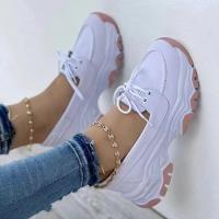 Zapatillas deportivas vulcanizadas para Mujer, zapatos informales con plataforma, transpirables, a la moda, 2023 - details 2