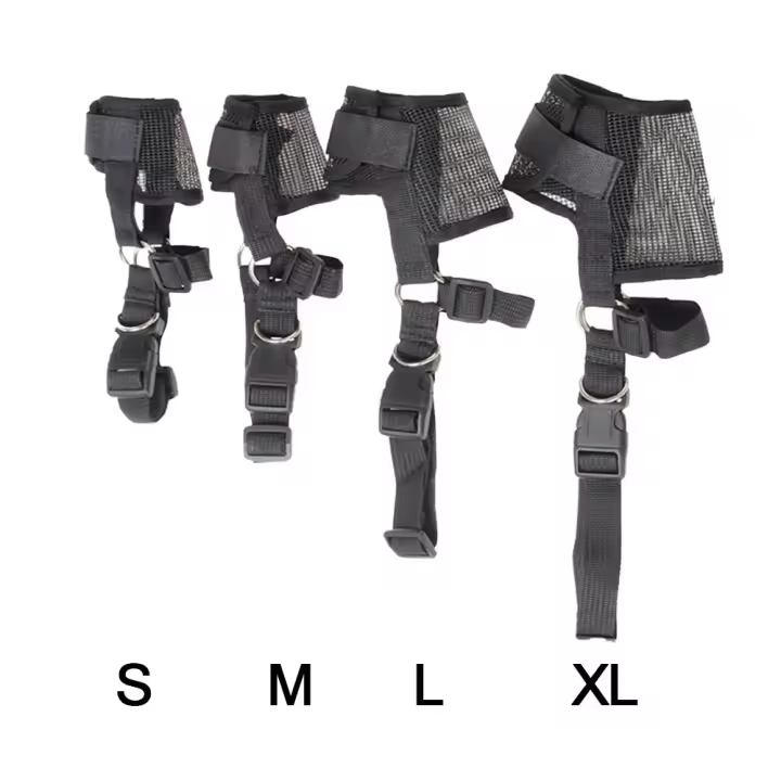 Bozal antiladridos para perro, bozal grande y ajustable, duradero, productos de seguridad para mascotas - 1