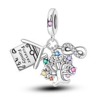 Dijes de plata de ley 925 para pulseras y collares, colgantes para pasaporte de avión, cuentas, dijes de mariposa y libélula, joyería para mujer - details 5
