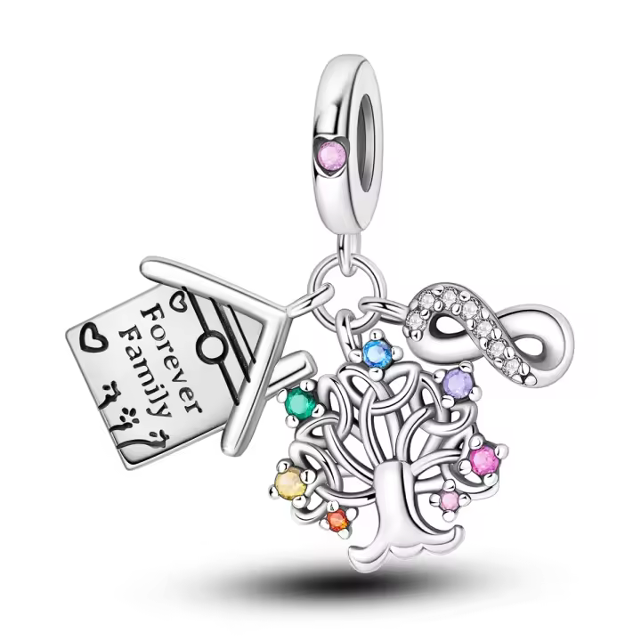 Dijes de plata de ley 925 para pulseras y collares, colgantes para pasaporte de avión, cuentas, dijes de mariposa y libélula, joyería para mujer - 1