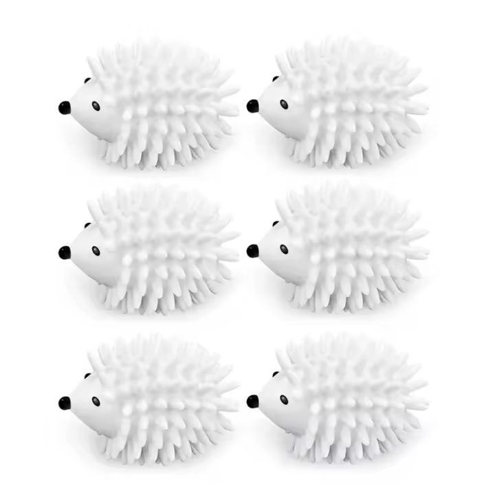 Bola de lavandería, eliminador de manchas de erizo blanco, antienvejecimiento, lavado mágico, limpieza, emaranjado de ropa, lavadoras universales - 1