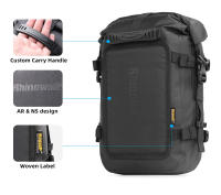 Rhinowalk-bolsa de parachoques para motocicleta, resistente al agua, barras de choque con marco de 6L, herramienta de reparación de parachoques, paquete de colocación, bolsa de equipaje para tanque de Motor - details 11