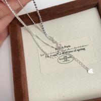 S Tobillera de retales de estilo coreano puro, joyería de plata con diseño de nicho Simple y versátil - details 1