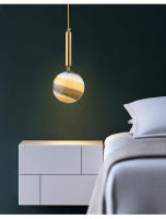 Tomaxin Luz de colgante moderna de metal Bombilla LED ahorradora de energía - details 2
