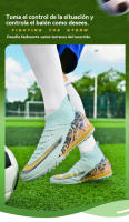 Zapatos de fútbol del mismo estilo para hombres y mujeres TF AG aplicables a competiciones al aire libre - details 3
