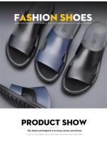 Zapatillas de Moda para Hombre Únicas, Resistentes al Desgaste, Antideslizantes, Estilo Coreano, Ropa Informal Versátil de Fondo Suave - details 19