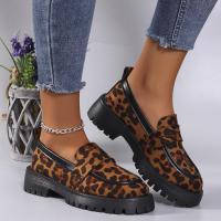 Mocasines con estampado de moda para mujer, zapatos planos informales, sin cordones, Otoño e Invierno - details 2