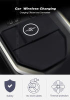 Cargador inalámbrico para coche Haval H5, alfombrilla antideslizante, adaptador de placa de carga rápida para teléfono celular, accesorios de modificación Interior 2023 - details 1