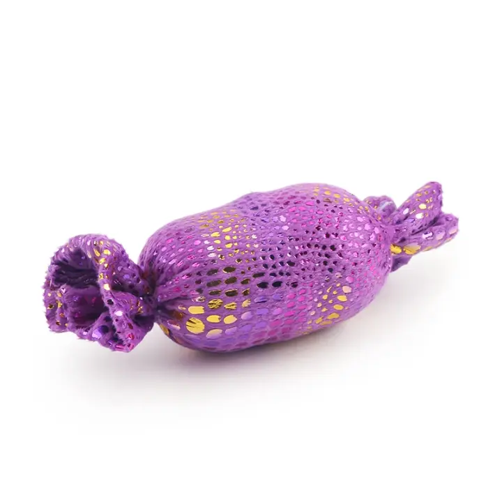 Juguete de Peluche en Forma de Caramelo para Perros Juguete Interactivo Suave para Masticar - 1