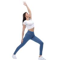 Pantalones Cortos Ajustados de Alta Cintura Estirables para Mujeres - details 3