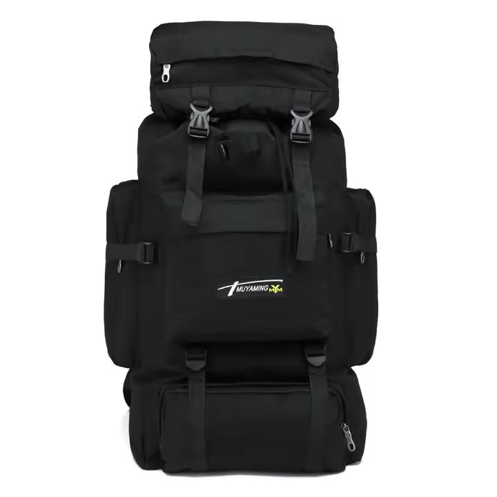 Mochila táctica de gran capacidad para hombre, bolsa militar de camuflaje de 70L, para senderismo, montañismo, caza y acampada - 1