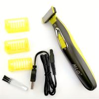 Afeitadora eléctrica portátil para hombres y mujeres, recortadora de cuerpo completo, cuchilla en forma de T USB, afeitadora para Barba, axila, pierna, pecho, depilación - details 0