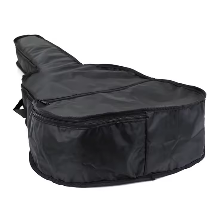 Waterproof Guitar Backpack Adjustable Strap Guitar Bag with Side Pocket for Guitar Daily Protection - 1