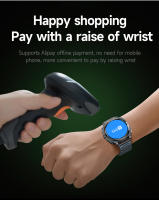 Reloj inteligente ET492 para hombre y mujer, dispositivo con asistente de voz NFC, detección de ritmo cardíaco, llamada de emergencia SOS, linterna, AMOLED, novedad de 2025 - details 21