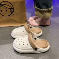 Zapatillas de Mujer Impermeables Nuevas para Verano Zapatillas de Jardín Suave para Interiores Clásico Sandalias de Cuidado para Madres - details 15