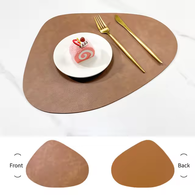 Alfombrilla de mesa con almohadilla aislante de PU antideslizante de 4 piezas 34X42cm - 1