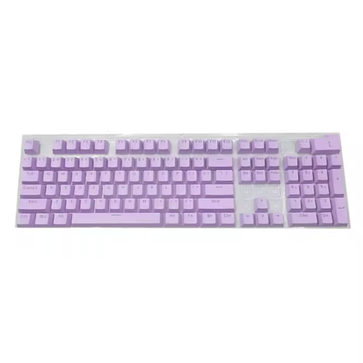 Teclado mecánico Universal de 980k, teclas mecánicas coloridas de inyección OEM, tapa de tecla retroiluminada, teclas en blanco, teclas de teclado - 1