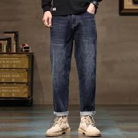 Jeans Holgados de Pierna Ancha de Alta Calidad Ropa de Calle para Hombres con Estilo Baggy - details 4