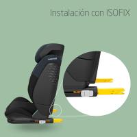 Silla de Niño Ajustable de Alto y Ancho 3 Posiciones Protección Lateral AirProtect Tonal Negro - details 4