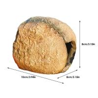 Cueva para acuario, casa de refugio para pecera, pecera desmontable magnética, residencia decorativa para camarones, cueva magnética para reptiles - details 5