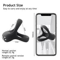 Anillo vibrador Leten para hombres, anillos de silicona, vibración intensa, vibrador para hombres, erección más larga, más dura y fuerte, juguetes sexuales para adultos - details 2