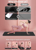 Esterilla antideslizante de espuma EVA para hacer ejercicio, colchoneta cómoda de 4MM de grosor para Yoga, Pilates y gimnasia - details 5