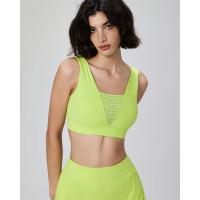 Falda deportiva de verano de cintura alta para mujer con bolsillo interior dividido, conjunto de golf para fitness y tenis - details 2