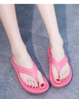 Pareja Casual Versátil Premium Simple Fondo Grueso Alto Elástico Chanclas Zapatillas Playa - details 10