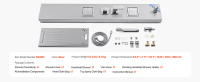 SucceBuy Sistema de panel de ducha de acero inoxidable con cabezal de lluvia y jets de masaje - details 1