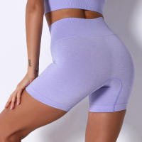 Nessaj pantalones cortos de yoga sin costuras, shorts de verano para gimnasio y fitness - details 9