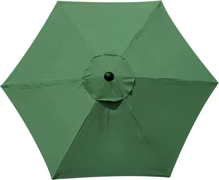 Tela de Reemplazo para Paraguas de Sol Cubierta de Parasol de Jardín de 3M de Largo - 1