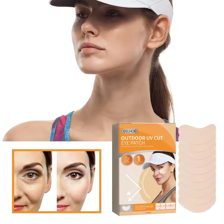 Parches de Ojos Protector de Sol 5 Pares Pegatinas UV para Reducción de Manchas y Hidratación - 1